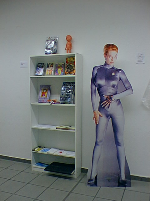 Seven of Nine/Regal mit Mangas und Animes